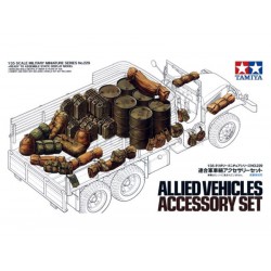 TAMIYA 35229 1/35 Allied Vehicles Accessory Set
