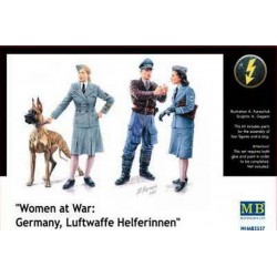 MASTERBOX MB3557 1/35 Woman at war: Germany, Luftwaffe Helferi