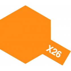 TAMIYA 81026 Paint Acrylic X-26 Clear Orange 23ml