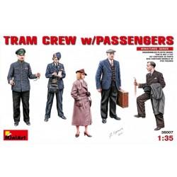 Miniart 38007 1/35 Tram Crew w/passengers