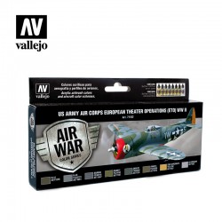 VALLEJO 71.182 Model Air US Army Air Corps European Theater Op. (ETO) WWII (8) US Army Air Corps 17 ml.