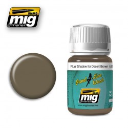 AMMO BY MIG A.MIG-1621 PLW Shadow for Desert Brown 35 ml.