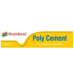 HUMBROL AE4021 Colle tube - Poly Cement 12ml