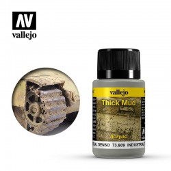 VALLEJO 73.809 Weathering Effects Industrial Thick Mud Thick Mud 40 ml.