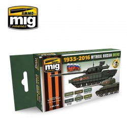 AMMO BY MIG A.MIG-7160 Mythical Russian Greens 1935-2016    