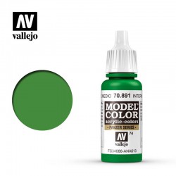 VALLEJO 70.891 Model Color 086 - Intermediate Green 18 ml.