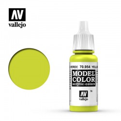 VALLEJO 70.954 Model Color 090 - Yellow Green 18 ml.