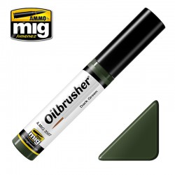 AMMO BY MIG A.MIG-3507 OILBRUSHER Dark Green 10 ml.