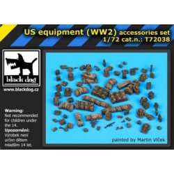 BLACK DOG T72038 1/72 US WW II equipment