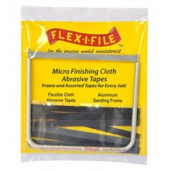 FLEX-I-FILE FF15129 Micro Finish Cloth Abrasive Tapes Set