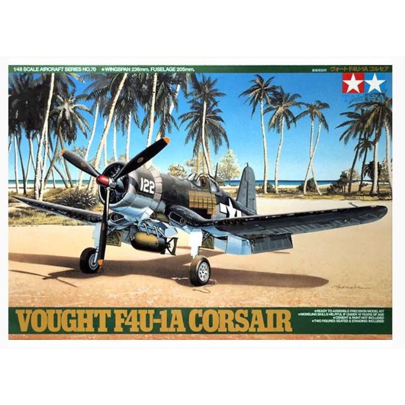 Corsair F4u-4 1/48 Kit de colle et de peinture pour maquette d