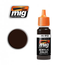 AMMO BY MIG A.MIG-0912 ACRYLIC COLOR Red Brown Shadow 17 ml.