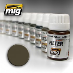 AMMO BY MIG A.MIG-1502 FILTER Dark Grey for White 35 ml.