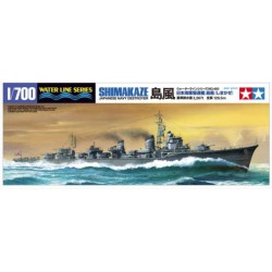 TAMIYA 31460 1/700 Water Line Series Shimakaze Japanese Navy Destroyer