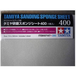 TAMIYA 87147 Eponge Abrasive P400