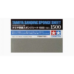 TAMIYA 87150 Sanding Sponge Sheet 1500