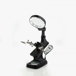 MODELCRAFT PCL2400 Helping Hands and LED Magnifier Workstation