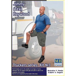 MASTERBOX MB24043 1/24 Jimmy (Tex) Haywood,Truckers series Kit3