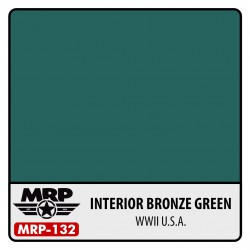 MR.PAINT MRP-132 WWII US - Interior Bronze-Green 30 ml.