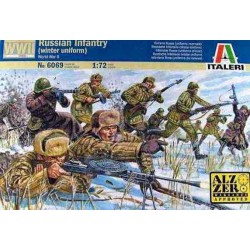 ITALERI 6069 1/72 Infanterie Russe « Hiver » - Russian Infantry Winter WWII