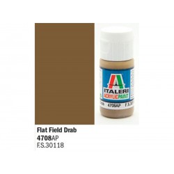 ITALERI Acrylic 4708AP Flat Field Drab 20ml