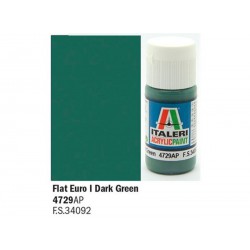 ITALERI Acrylic 4729AP Flat Euro I Dark Green 20ml