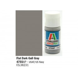 ITALERI Acrylic 4755AP Flat Dark Gull Gray 20ml