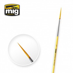 AMMO BY MIG A.MIG-8590 3/0 Synthetic Liner Brush 