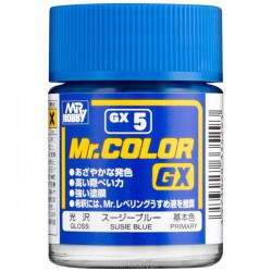 GUNZE GX5 Mr. Color GX (18 ml) Susie Blue