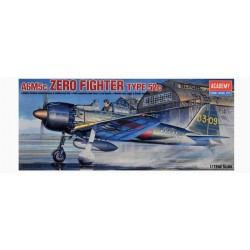 ACADEMY 12493 1/72 A6M5c Zero Fighter Type 52c