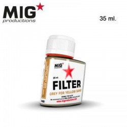 MIG Productions Filter F400 Grey for Yellow Sand 35ml