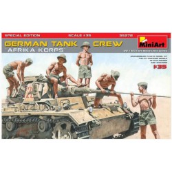 MINIART 35278 1/35 German Tank Crew Afrika Korps (Special Edition)