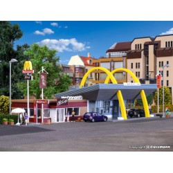 VOLLMER 43635 HO 1/87 McDonald`s fast food restaurant with McCafé