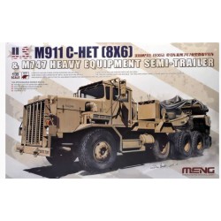MENG SS-013 1/35 U.S. M911 C-HET(8x6)& M747 Heavy Equipme Semi-Trailer