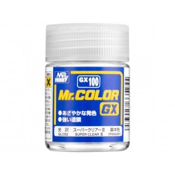 MR. HOBBY GX100 Mr. Color GX (18 ml) Super Clear III