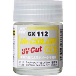 GUNZE GX112 Mr. Color GX Super Clear III UV Cut Gloss (18ml)