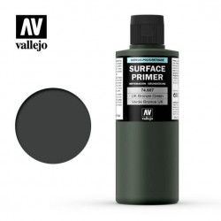 VALLEJO 74.607 Surface Primer U.K. Bronze Green Color 200 ml.