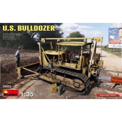 MINIART 38022 1/35 U.S. Bulldozer with Jerry Cans
