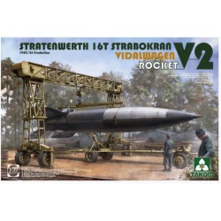 TAKOM 2123 1/35 Stratenwerth 16T Strabokran Vidalwagen V2 Rocket