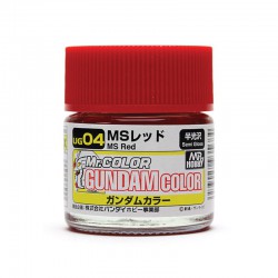 GUNZE UG04 Gundam Color (10ml) MS Red