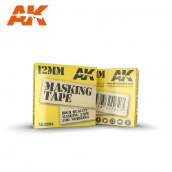 AK INTERACTIVE AK8204 Masking Tape Bande Cache 12 MM x 20 M