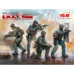 ICM DS2401 1/24 S.W.A.T. Team (4 figures)