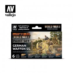 VALLEJO 70.207 WWII German Waffen SS 6x17ml