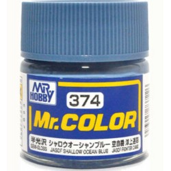 GUNZE C374 Mr. Color (10 ml) JASDF Shallow Ocean Blue