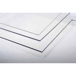 MAQUETT RABOESCH 603-04 Plaque Polyester Transparent 194x320x1,5mm