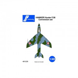 PJ PRODUCTION 481228 1/48 Hawker Hunter F.58 Conversion Kit
