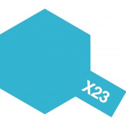 TAMIYA 81523 Paint Acrylic Mini X-23 Clear Blue 10ml