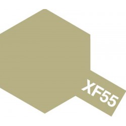 TAMIYA 81755 Peinture Acrylique XF-55 Havane Mat / Deck Tan 10ml