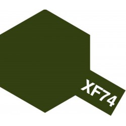 TAMIYA 81774 Paint Acrylic Mini XF-74 Olive Drab JGSDF 10ml