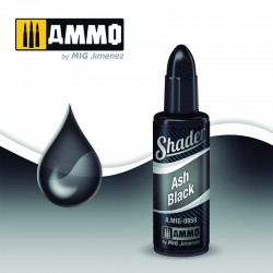 AMMO BY MIG A.MIG-0858 SHADER Ash Black  10 ml.